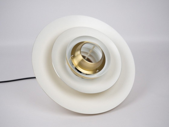 Image 1 of Lampada a sospensione vintage danese Lotus di Kurt Wiborg, Jeka, anni '80