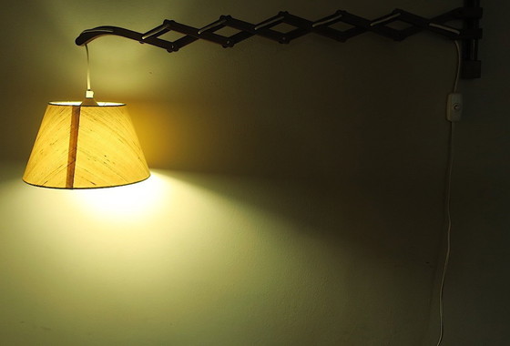 Image 1 of Eric Hansen for Le Klint Scissor Articulated Wall Light, Denmark 1960s