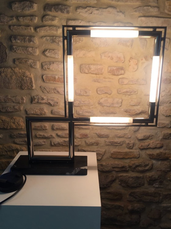 Image 1 of JACQUES ADNET / LAMPE QUADRO ART DECO/ VINTAGE
