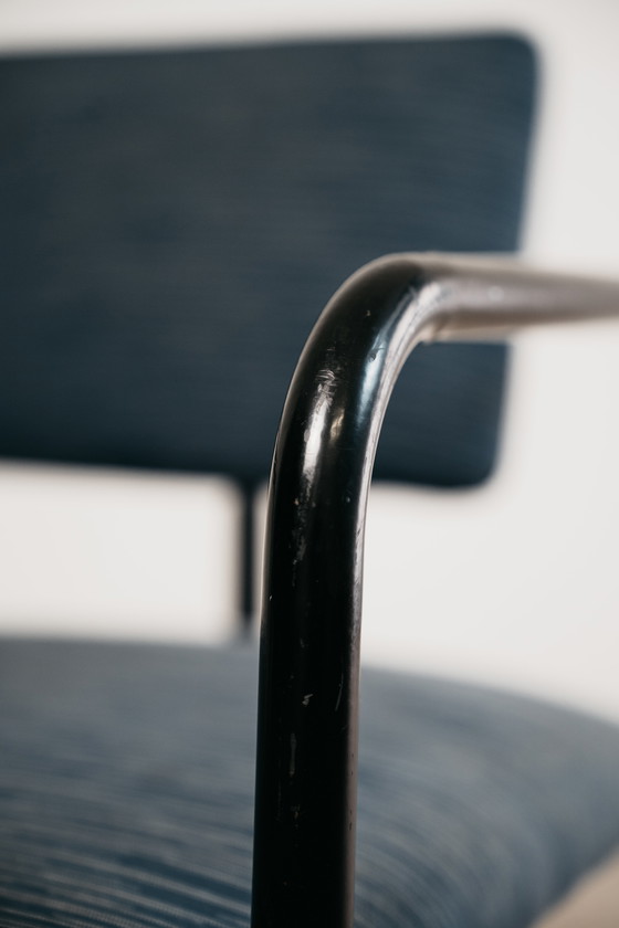 Image 1 of Vintage minimalistische postmoderne fauteuil, modern design uit de jaren 80