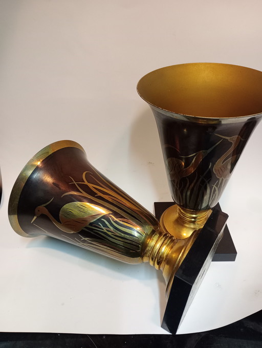 Vases Art-déco A.Ducobu