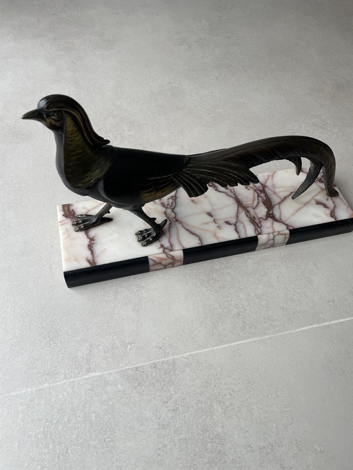 Pheasant sculpture