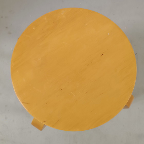 Image 1 of 2 sgabelli vintage di Alvar Aalto per Artek