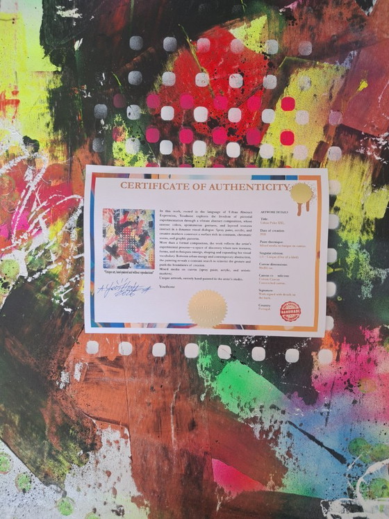 Image 1 of YOUTHONE - Urban Pulse - Artist canvas