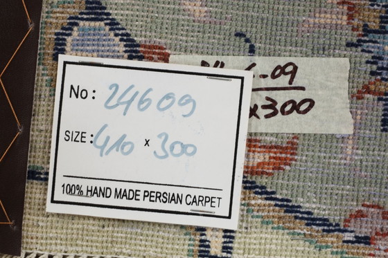 Image 1 of Perzisch tapijt Kashan, 4,10 x 3,00 cm, Oosters tapijt, fijn, nr. 24609