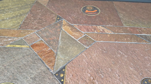 Vintage kingma style coffee table, 1980s