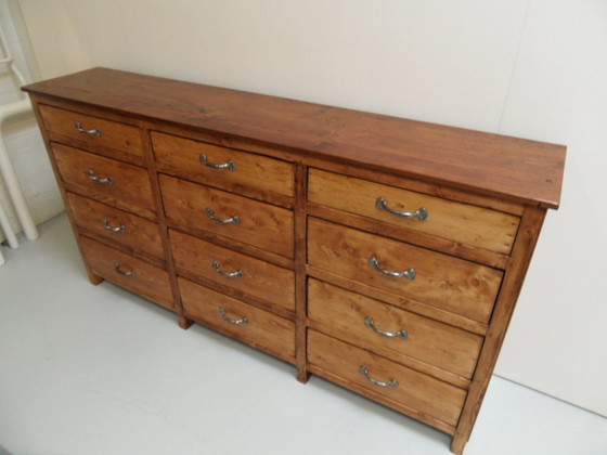 Image 1 of Vintage winkelkast met lades