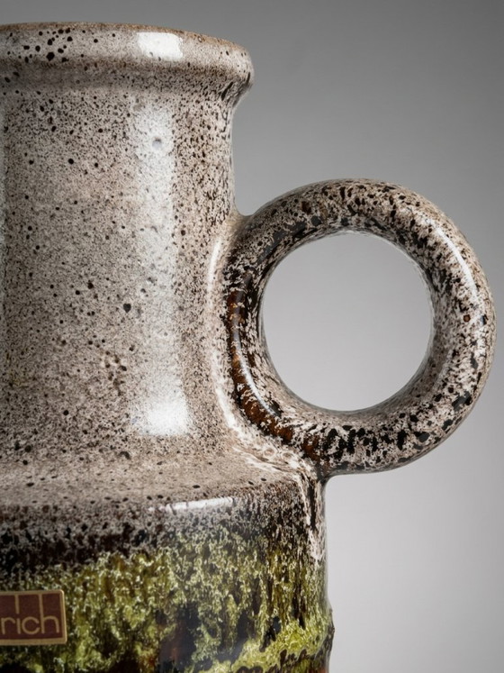 Scheurich 401-28 Handled Vase – Fat Lava – 28 cm – Scheurich W-Germany, Ceramic (photo 7 of 10)