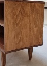 Meuble Tourne-disque Torfinn, Buffet bas, Bois, Marron (photo 10 sur 13)