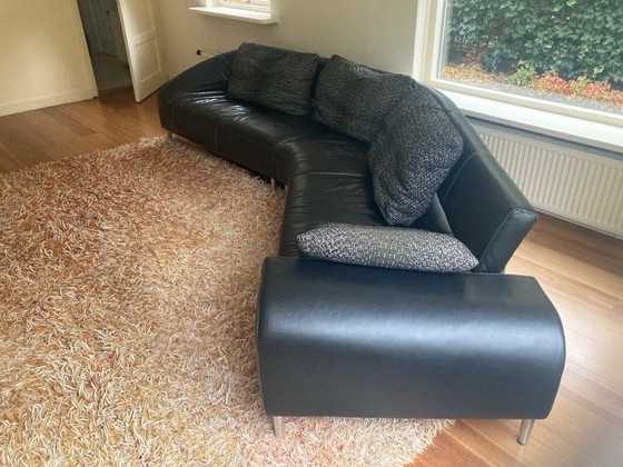 Image 1 of Vol de Rêve van Leolux; hoekbank, kussens en hocker.