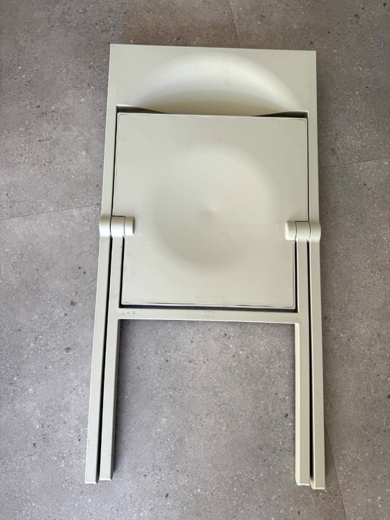 Image 1 of Chaise pliante Alessi Piana grise, quasiment neuve.