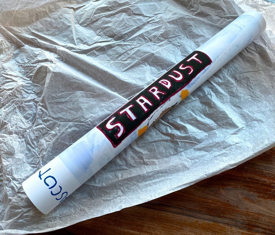 Image 1 of De saxofonist – Sterrenstof – Jean-Michel Basquiat 1983 – Poster A1 = 59,4 x 84,1 cm