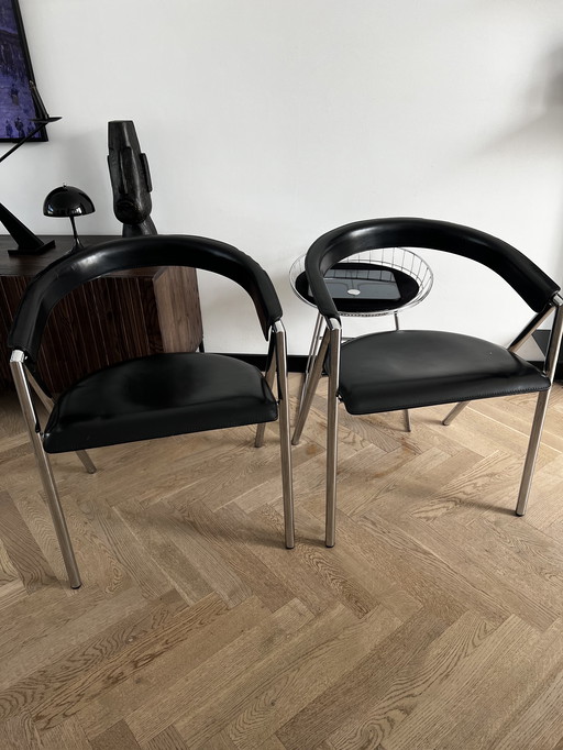 2x Arrben Italiaanse Stoelen Italy