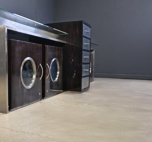 Crédence sur mesure postmoderne, Belgique, années 1970