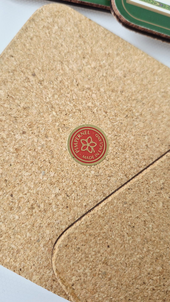 Image 1 of Pimpernel 6 x Coasters Hooker Fruits Very Rare