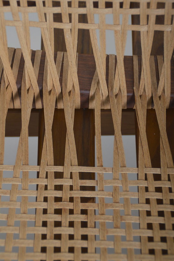 Image 1 of Set Deense zetels TV161 ontworpen door Hans Olsen voor Bramin, jaren '50