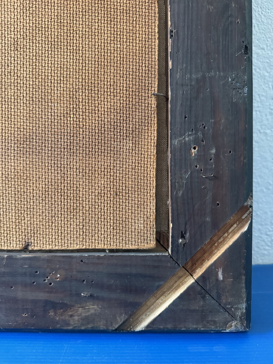 Image 1 of Farbiges Stilllebengemälde 20. Jahrhundert Rahmen E.Bouche