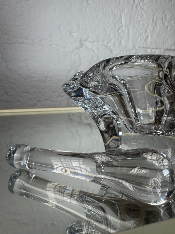 Image 1 of Bayel crystal ashtray from the 70s