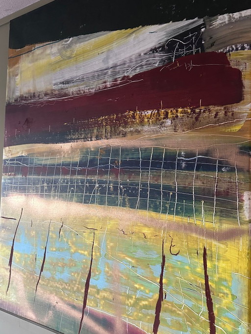Masaki Kazushi abstract painting