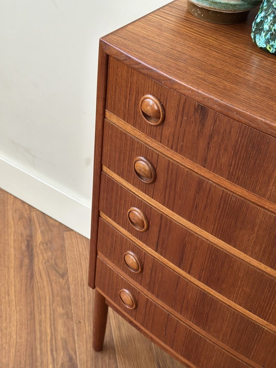 Image 1 of Vintage Design ladekast Kai Kristiansen hout jaren 50/60/70
