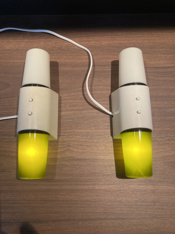 Image 1 of 2 lampade da notte/applique vintage Philips