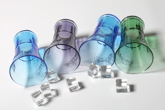 Set van 4 vintage Coca-Cola glazen / McDonald's promotie / Luminarc / 2007 – Glazen & Karaffen, Glass (photo 4 of 8)