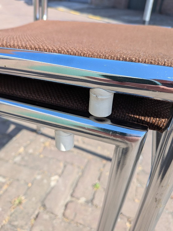 Image 1 of Set van 2 Vintage Gijs van der Sluis Eetkamerstoelen – Jaren 70 Dutch Design