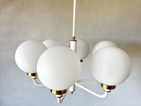 Lampada Sputnik vintage – Richard Essig, Lampade a sospensione, Glass, Metal (photo 3 of 12)