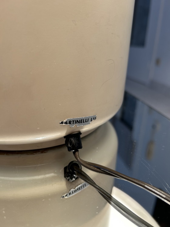 Image 1 of Vintage Martinelli Luce mushroom lamp model 625