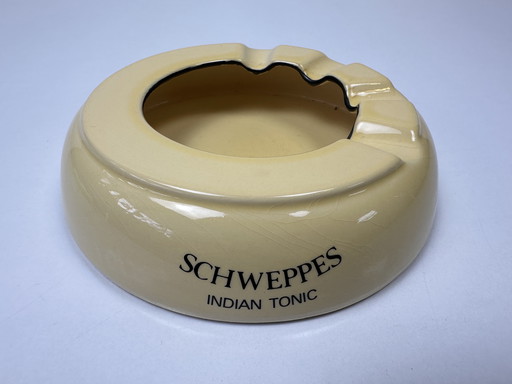 Posacenere vintage - SCHWEPPES - ceramica