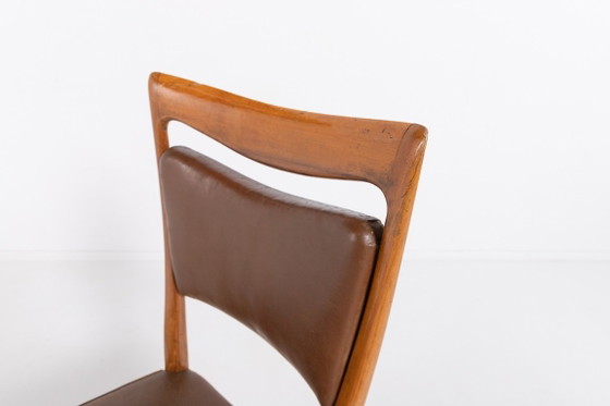 Image 1 of Chaises italiennes de style Mid-Century de Vittorio Dassi, années 1950