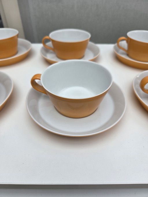 Arzberg tric tea cup orange