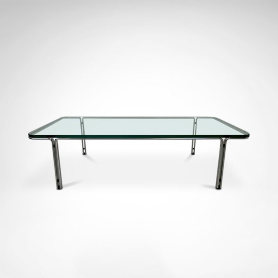 T112 Steel And Glass Coffee Table By Horst Bruning For Kill International 1970s – Metal (photo 10 of 10)