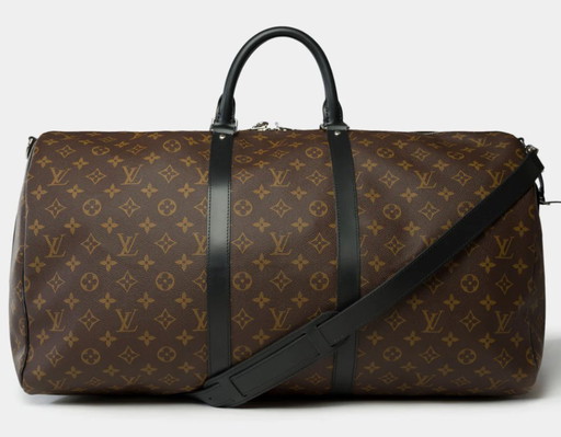 Sac LOUIS VUITTON Keepall en Toile Marron - 102052