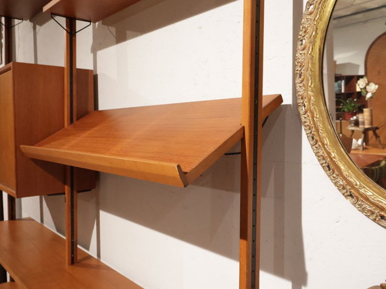 Image 1 of Vintage Wandsysteem Olof Pira Sweden Teak
