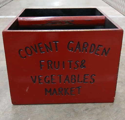 Wooden storage bin for all kinds of things.