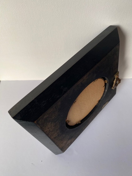 Image 1 of Antiek miniatuurportret van een jonge dame – Biedermeierperiode (ca. 1830)