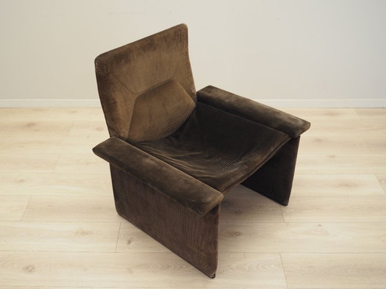 Image 1 of Sessel aus Kord, italienisches Design, 1970er Jahre, Produktion: Italien