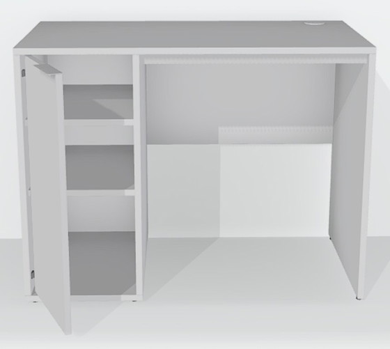 Image 1 of Tylko Schreibtisch in Grau mit Türen