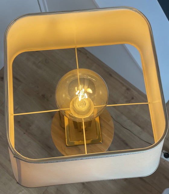 Image 1 of Willy Rizzo - Tischleuchte im Stil von Deknudt