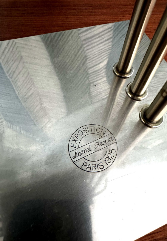 Image 1 of Lampe de table Art Déco en laiton - Marcel Breuer (Exposition Universelle 1925)