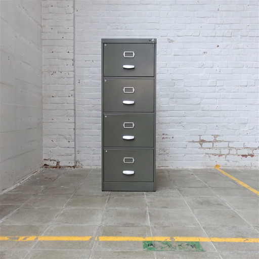 Commode industrielle vintage