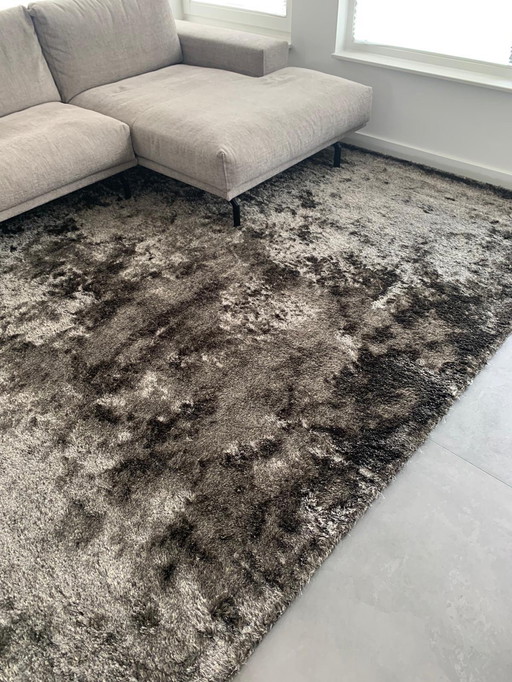 Luxe Vloerkleed Chopin 240x340 Gunmetal - Perfecte Staat!