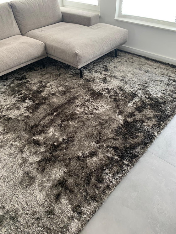 Image 1 of Luxe Vloerkleed Chopin 240x340 Gunmetal - Perfecte Zustand!