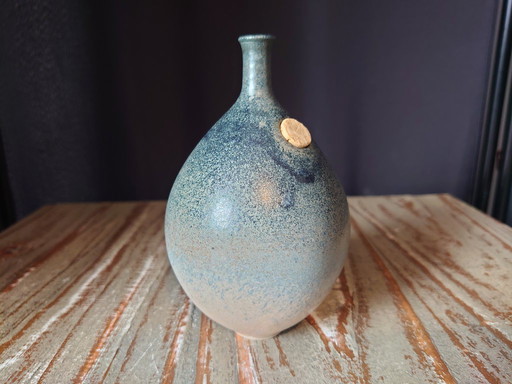 Otto Zeegers - Glazed vase with stopper (1983)