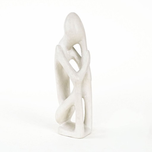 Sculpture abstraite, forme moderniste, années 1980, réalisée au Danemark