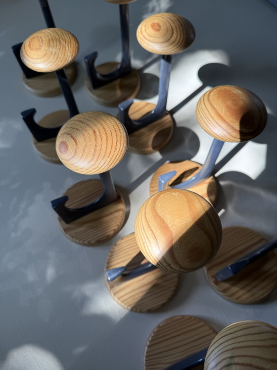 Image 1 of Schönbuch kapstokhakenset van 9 – een hoogwaardig designaccessoire