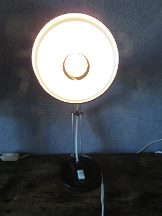 Image 1 of Vintage Herda Desk Lamp/Table Lamp With Adjustable Articulated Arm