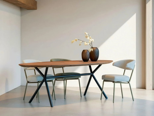 Noyer – RT Design, eettafels, Metal