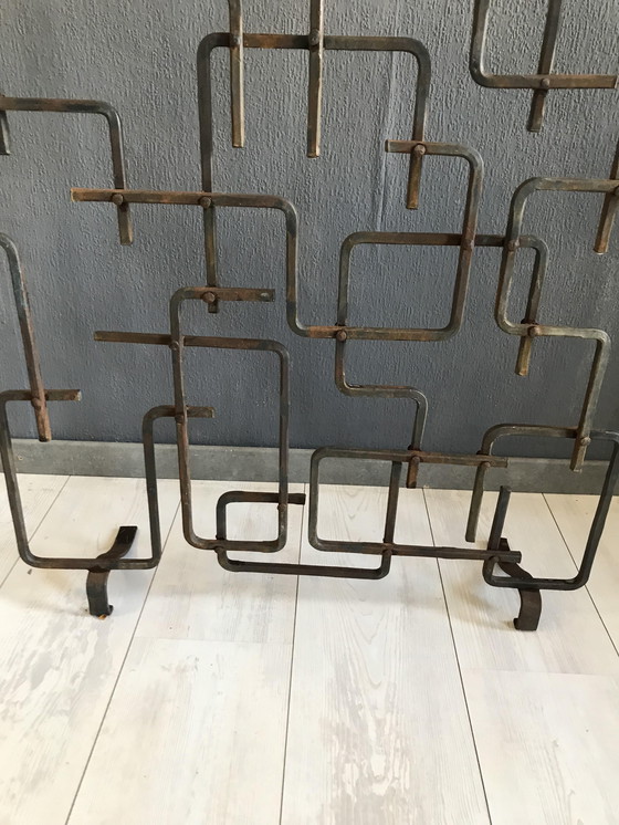 Image 1 of Vintage Design Roomdivider Gietijzer